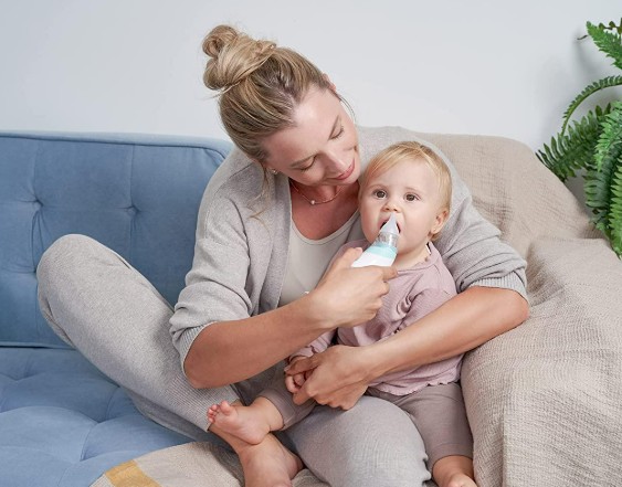 effektiver Nasensauger für Kinder